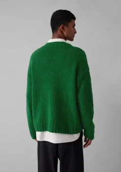 TOAST Donegal Wool High Neck Easy Sweater- Knitwear