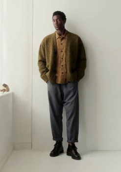 TOAST Donegal Wool V-Neck Cardigan- Knitwear