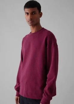 TOAST Dropped Shoulder Loopback Jersey Sweatshirt- Tops & Tees|Shirts