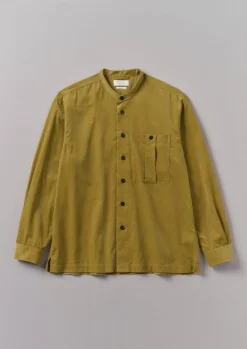 TOAST Dropped Shoulder Organic Cord Grandad Shirt- Cord|Shirts