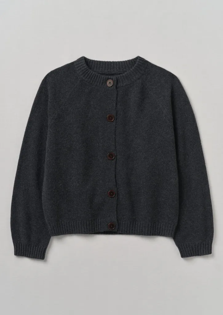 TOAST Eden Wool Cashmere Raglan Cardigan-Women Cashmere|Knitwear
