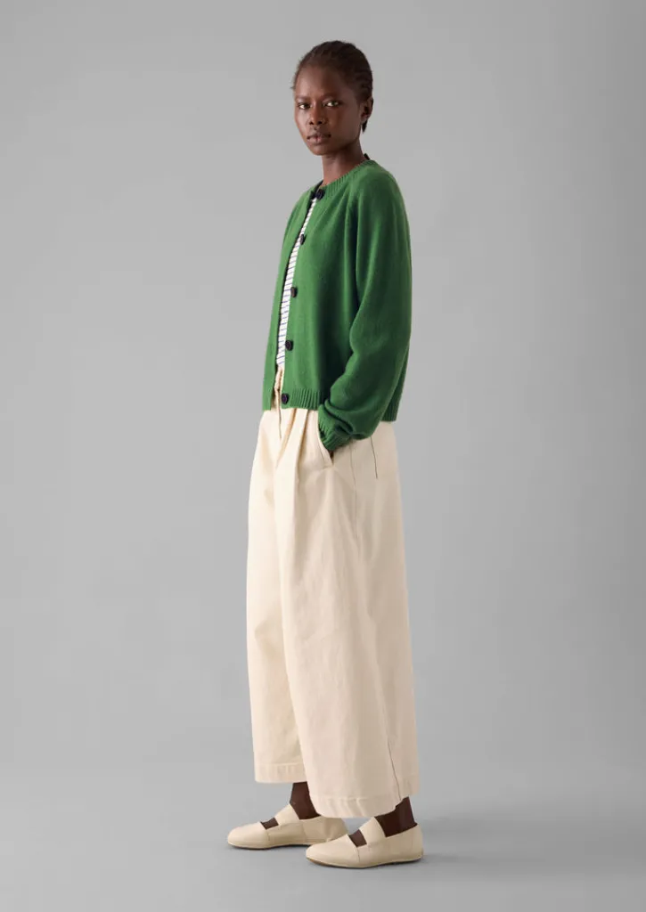 TOAST Eden Wool Cashmere Raglan Cardigan-Women Cashmere|Knitwear