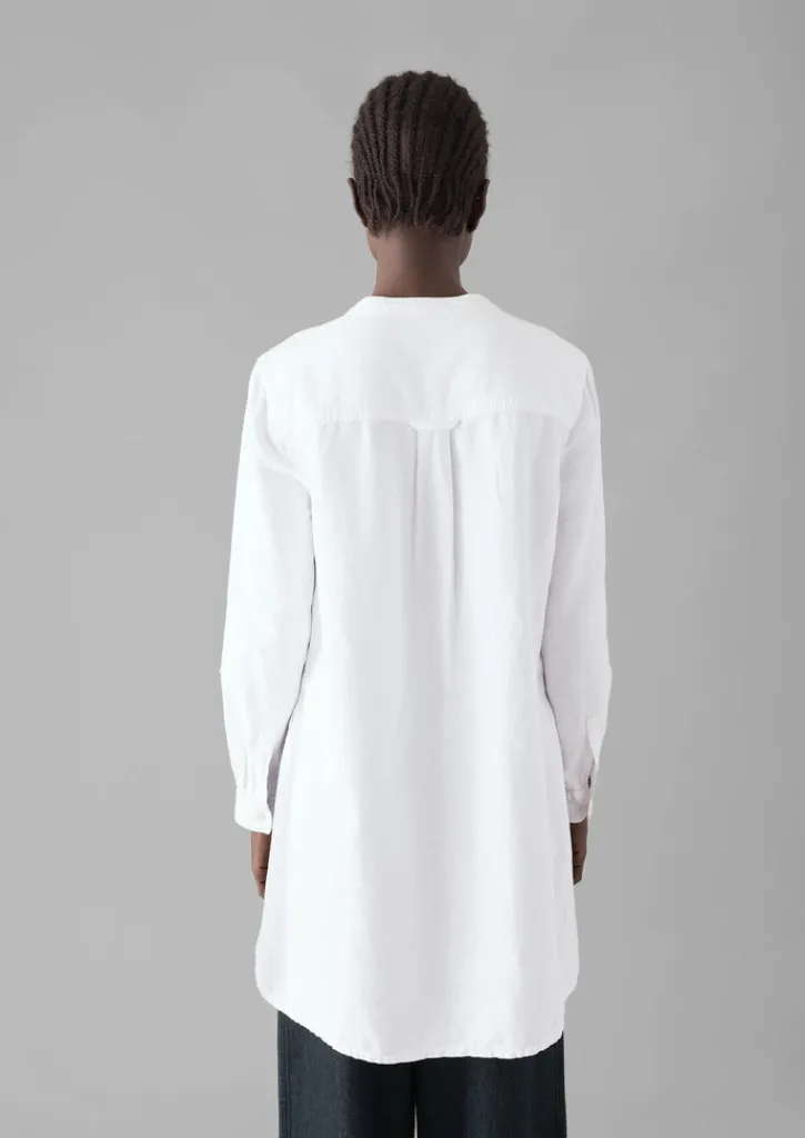 TOAST Elena Cotton Linen Tunic Shirt-Women Linen|Tops & Tees