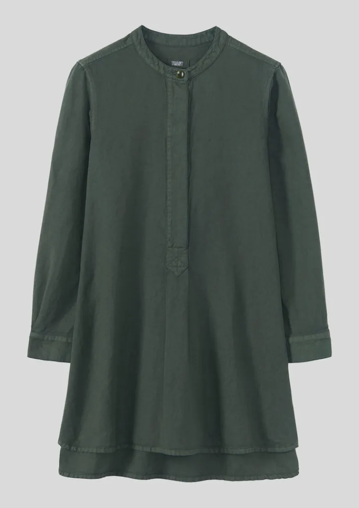 TOAST Elena Cotton Linen Tunic Shirt-Women Linen|Tops & Tees