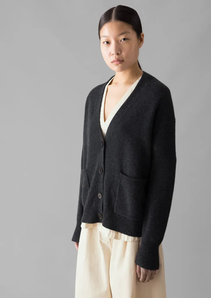 TOAST Ffion Wool Cashmere Boxy Cardigan-Women Cashmere|Knitwear