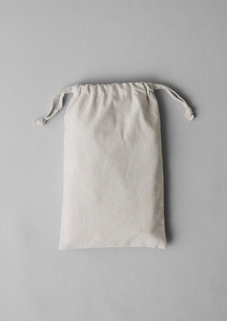 TOAST Fine Stripe Organic Cotton Oxford Pillowcase Set- Textiles|Bed Linen