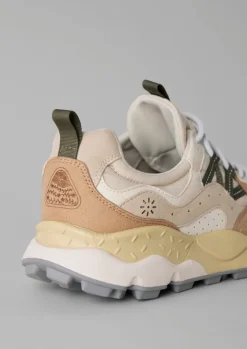 TOAST Flower Mountain Yamano Kaiso Panelled Trainers- Trainers & Plimsolls