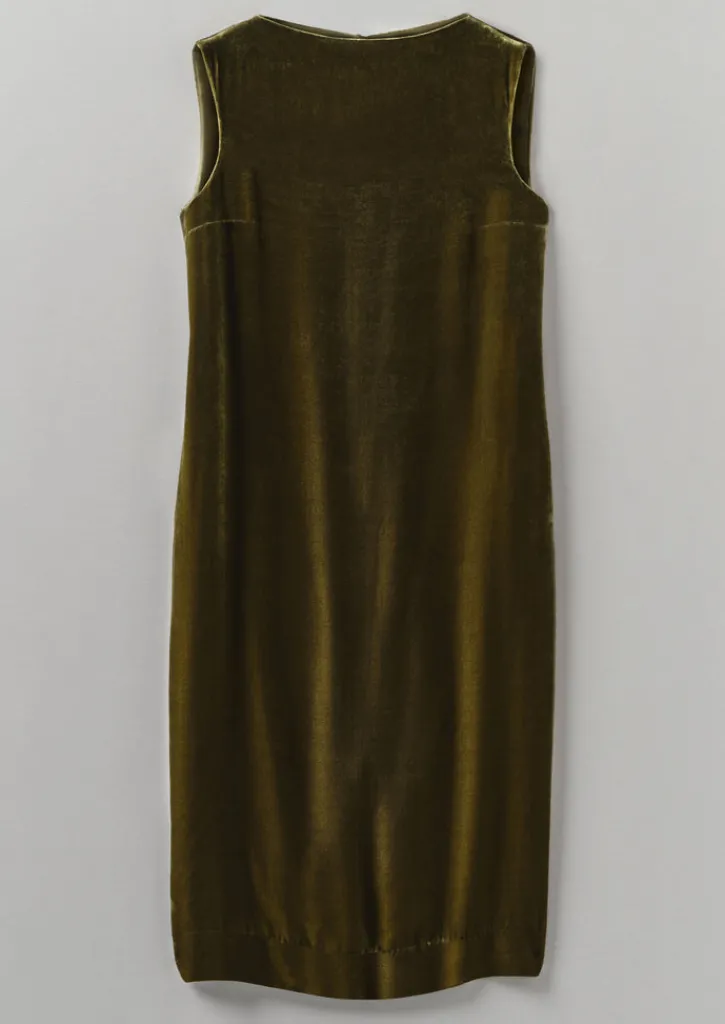 TOAST Fluid Silk Velvet Dress-Women Velvet|Dresses