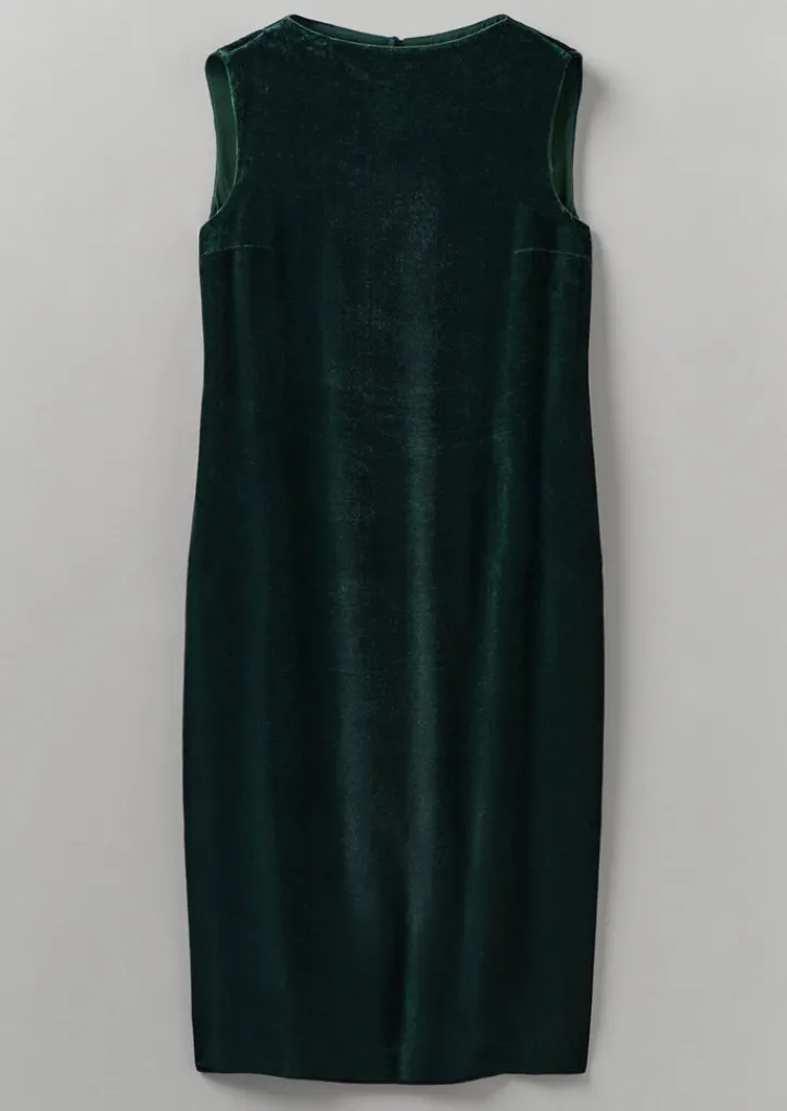 TOAST Fluid Silk Velvet Dress-Women Velvet|Dresses