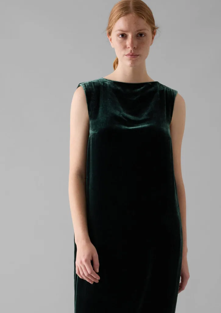 TOAST Fluid Silk Velvet Dress-Women Velvet|Dresses