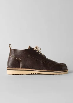 TOAST Fracap Leather Camp Shoes- Shoes