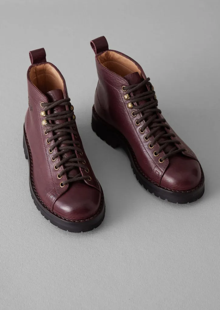 TOAST Fracap Leather Monkey Boots-Women Boots
