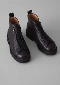 TOAST Fracap Leather Monkey Boots-Women Boots