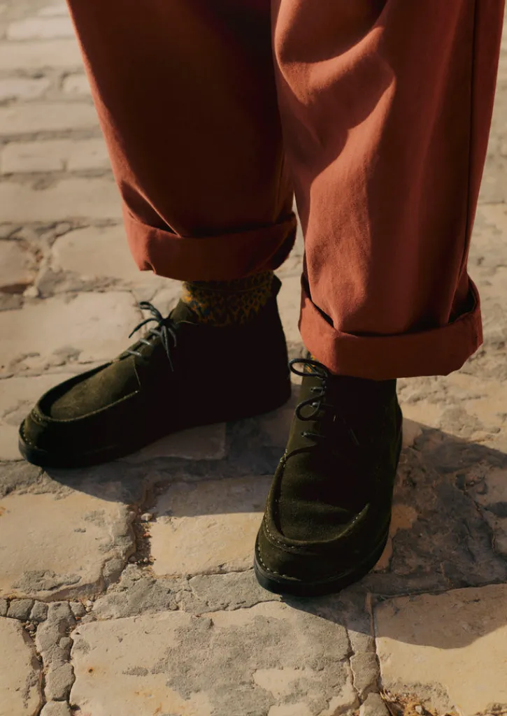 TOAST Fracap Suede Camp Shoes- Shoes