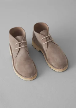 TOAST Fracap Suede Desert Boots-Women Boots