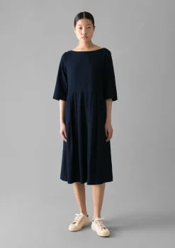 TOAST Franca Twill Dress-Women Dresses