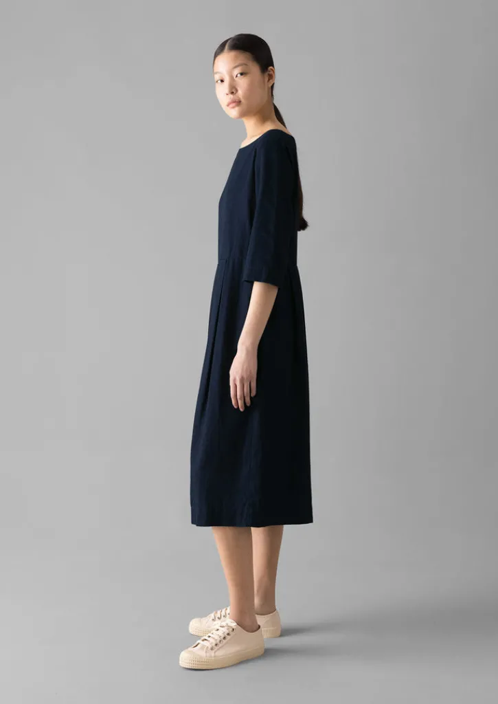 TOAST Franca Twill Dress-Women Dresses