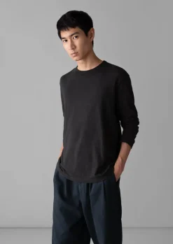 TOAST Frank Cotton Long Sleeve Tee- Tops & Tees