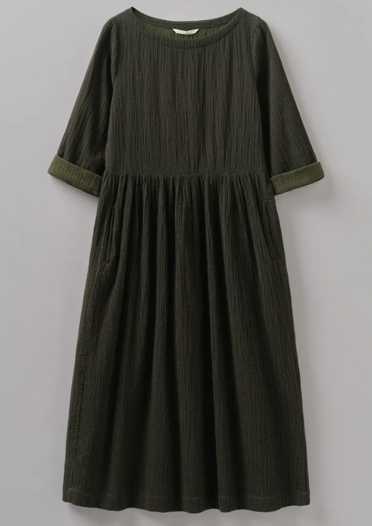 TOAST Freya Crinkle Organic Cotton Dress-Women Loungewear|Dresses