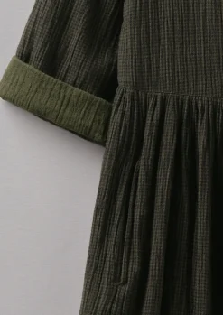 TOAST Freya Crinkle Organic Cotton Dress-Women Loungewear|Dresses
