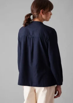 TOAST Front Pocket Soft Twill Shirt-Women Workwear|Shirts