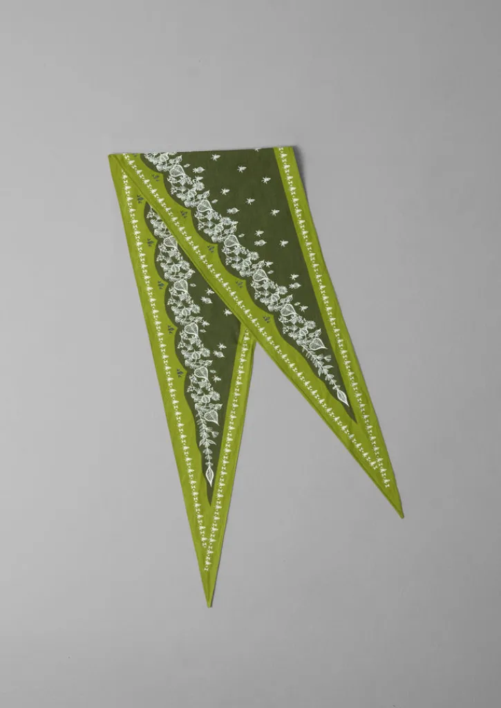 TOAST Garden Bloom Cotton Bandana- Hats, Scarves & Gloves|Hats, Scarves & Gloves