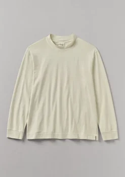 TOAST Garment Dyed Cotton Long Sleeve Tee- Tops & Tees