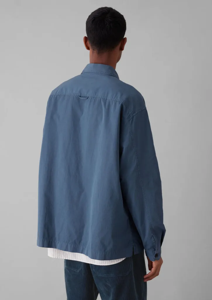 TOAST Garment Dyed Cotton Twill Shirt- Workwear