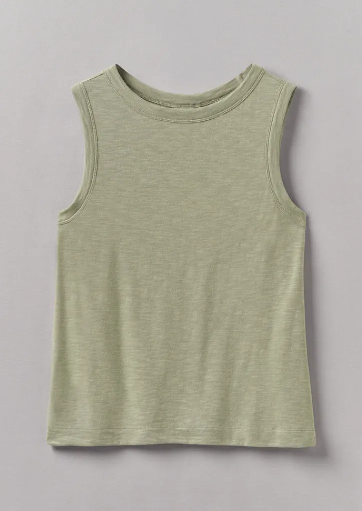 TOAST Garment Dyed Organic Cotton Tank Top-Women Jersey|Tops & Tees
