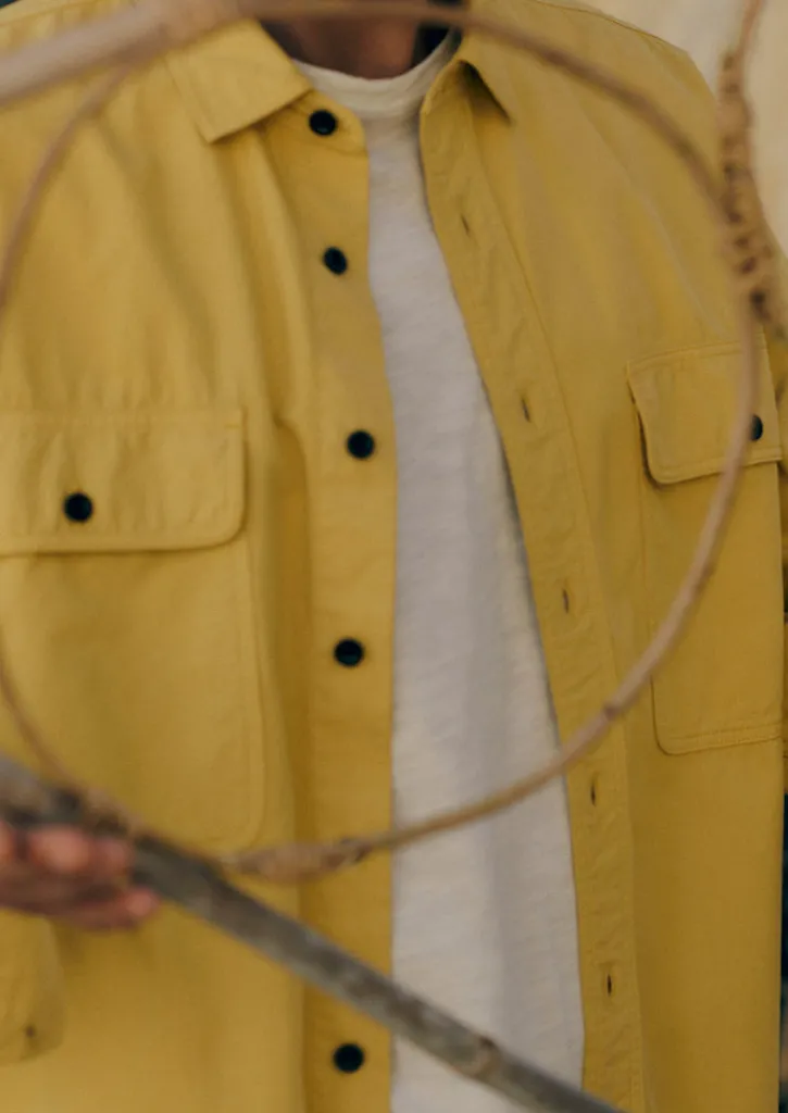 TOAST Garment Dyed Oxford Workwear Shirt- Workwear|Shirts