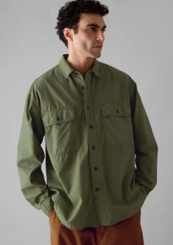 TOAST Garment Dyed Oxford Workwear Shirt- Workwear|Shirts