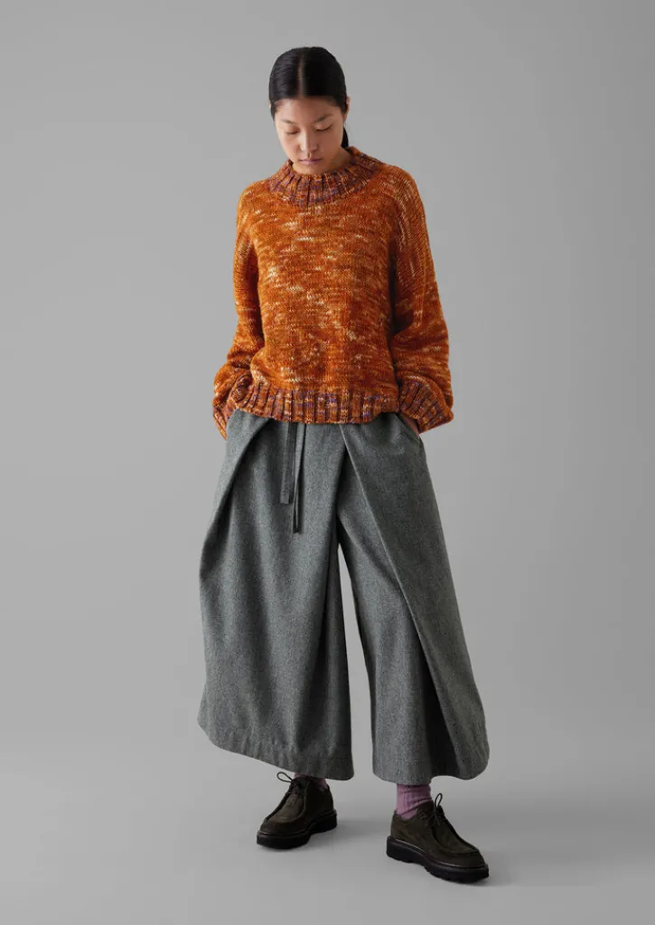 TOAST Hand Dyed Marl Sweater-Women Knitwear