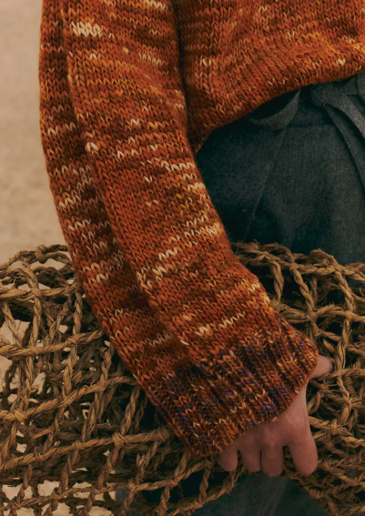 TOAST Hand Dyed Marl Sweater-Women Knitwear