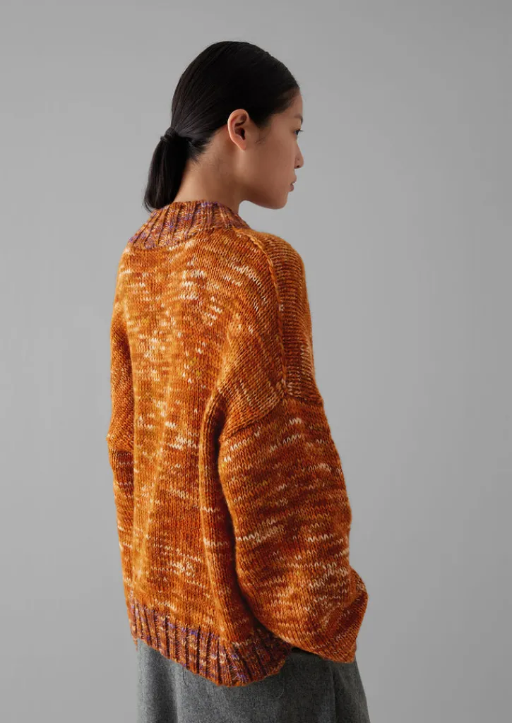 TOAST Hand Dyed Marl Sweater-Women Knitwear
