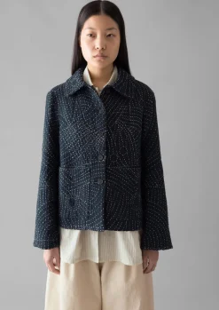 TOAST Hand Embroidered Kantha Jacket-Women Coats & Jackets