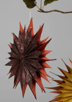 TOAST Hanging Lokta Paper Star Set- Christmas Decorations