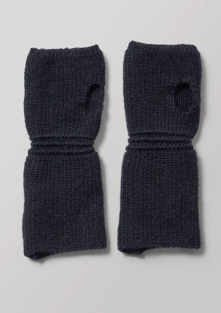 TOAST Heimat Wool Fingerless Gloves- Hats, Scarves & Gloves