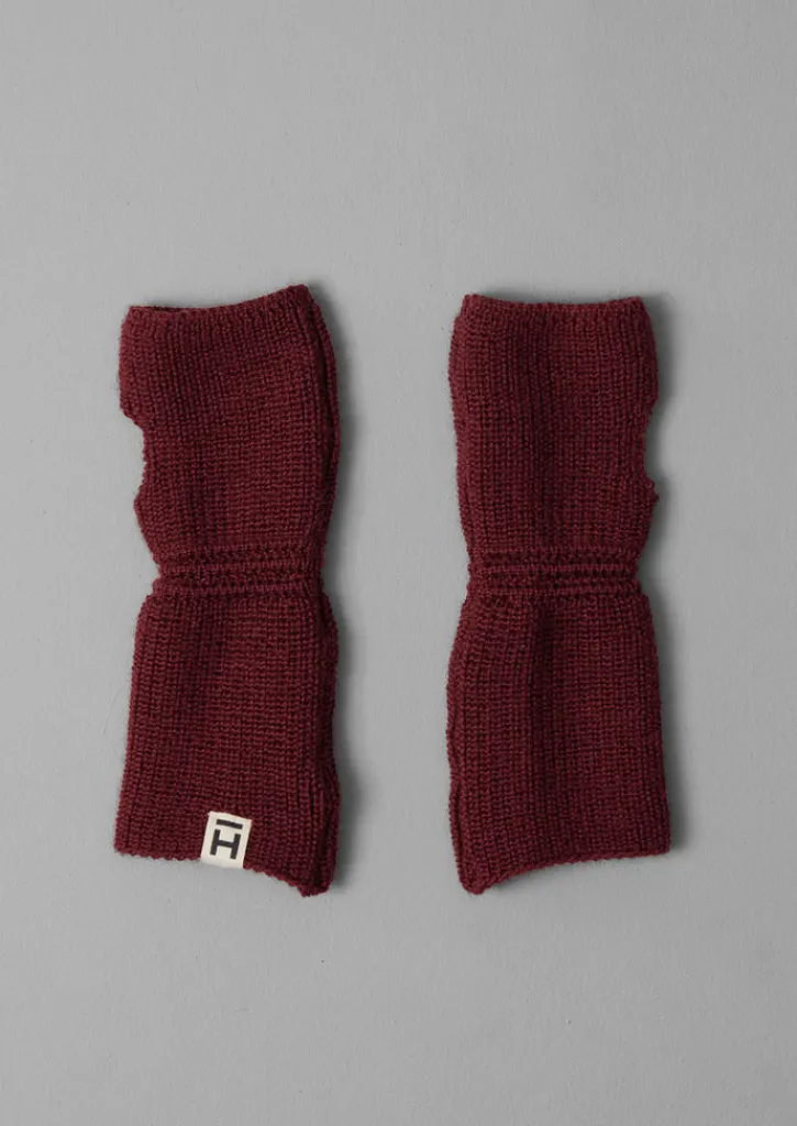 TOAST Heimat Wool Fingerless Gloves- Hats, Scarves & Gloves