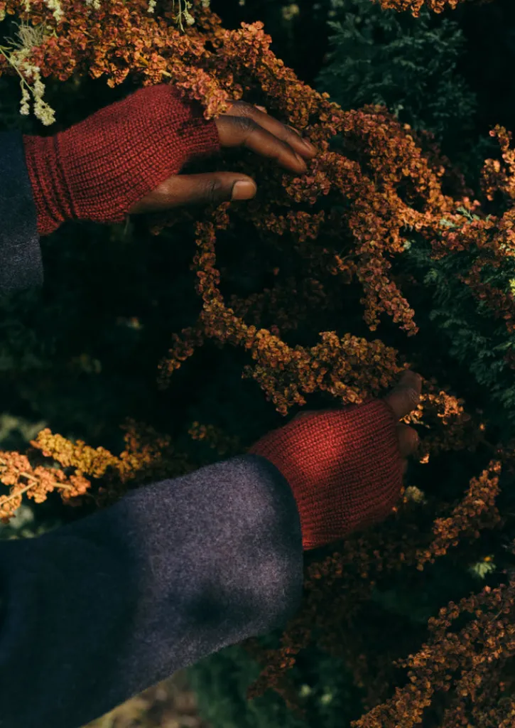 TOAST Heimat Wool Fingerless Gloves- Hats, Scarves & Gloves