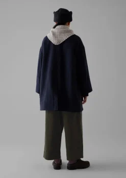 TOAST Cotton Wool Pea Coat-Women Coats & Jackets