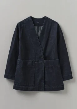 TOAST Denim Wrap Jacket-Women Denim|Coats & Jackets
