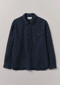 TOAST Running Stitch Overshirt- Shirts