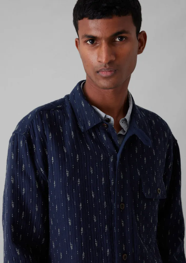 TOAST Running Stitch Overshirt- Shirts