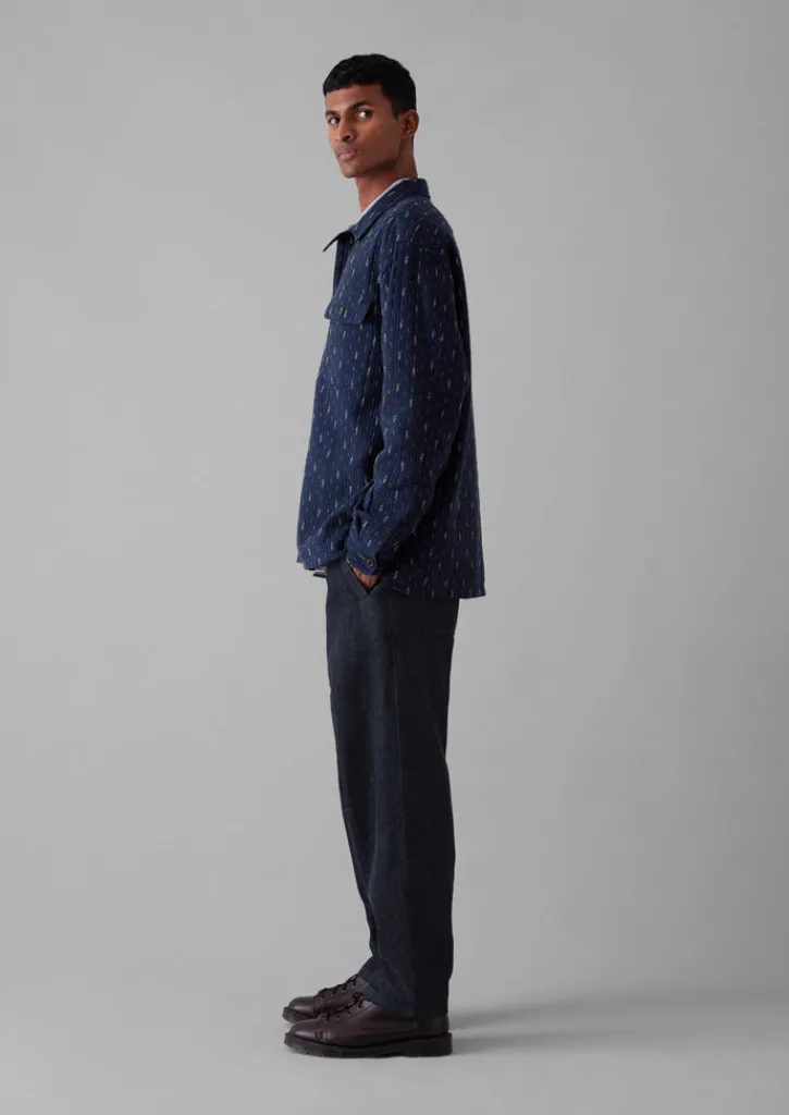 TOAST Running Stitch Overshirt- Shirts