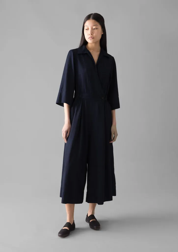 TOAST Twill Culotte Jumpsuit-Women Jumpsuits|Trousers