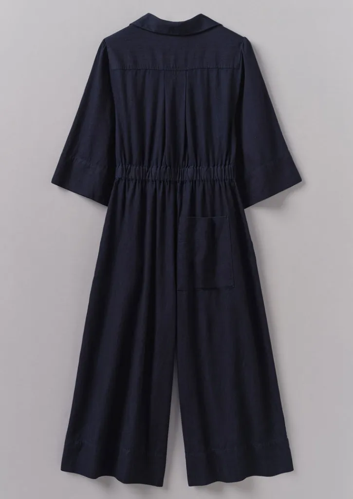 TOAST Twill Culotte Jumpsuit-Women Jumpsuits|Trousers