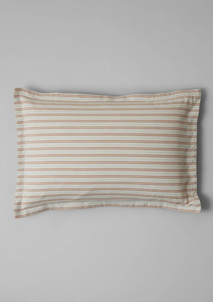 TOAST Ines Flannel Stripe Cotton Oxford Pillowcase Set- Textiles|Bed Linen