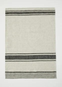 TOAST Irregular Stripe Linen Tea Towel- Aprons & Tea Towels