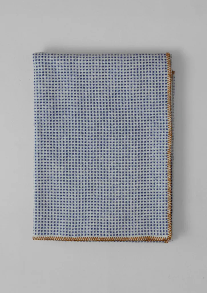 TOAST Jacquard Dot Wool Blanket- Textiles|Blankets & Throws