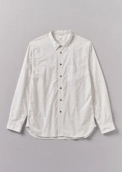 TOAST Jacquard Stripe Shirt- Workwear|Shirts